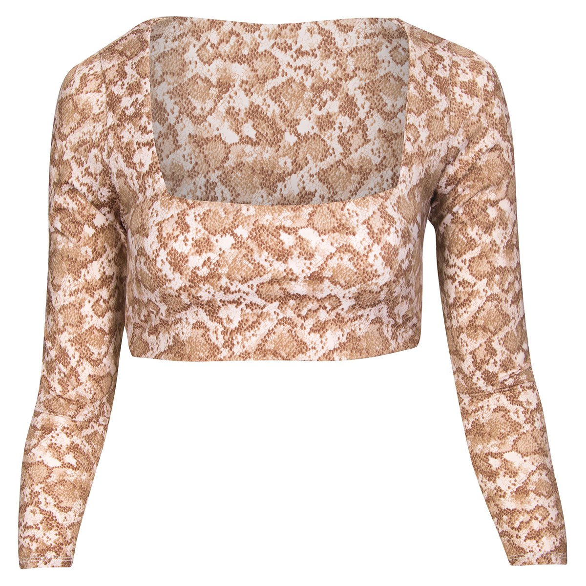 Capri Square: The Modern Square Long Sleeve Crop Top