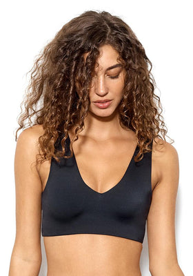 Falcon: The V Neck Crop Bikini Top